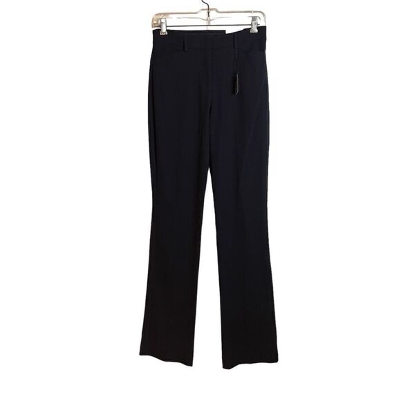 NWT! Express barely boot columnist high rise pants in navy - Picture 1 of 8